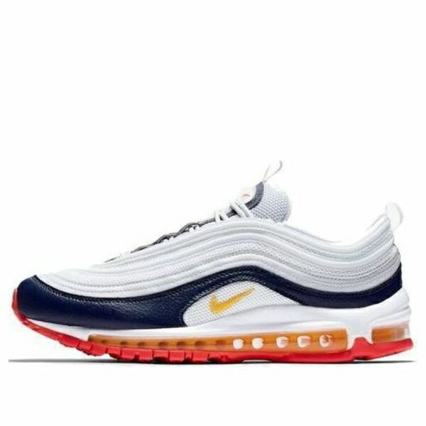 Nike ナイキ レディース スニーカー  【(WMNS) Nike Air Max 97 \u0027Platinum Navy Orange\u0027 921733-015】  大きさ US_7(24.0糎)