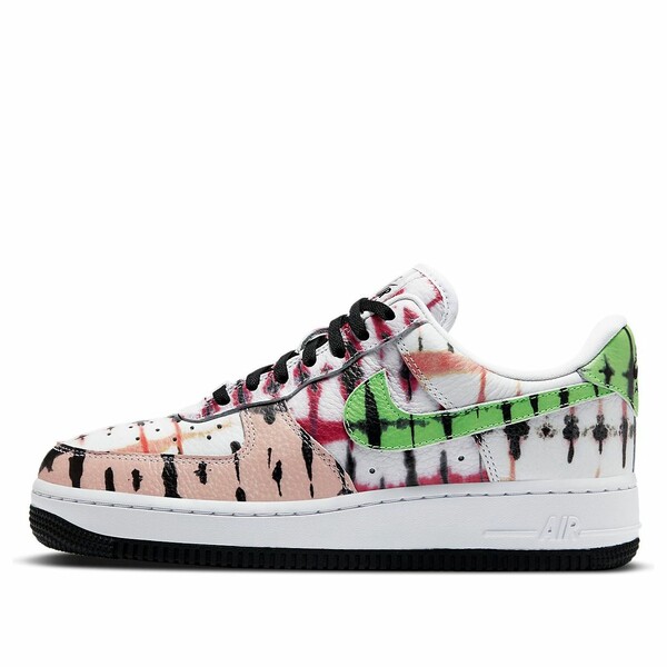 Nike ナイキ レディース スニーカー 【(WMNS) Nike Air Force 1 'Black Tie Dye' CW1267-101】 サイズ US_5(22.0cm)|asty