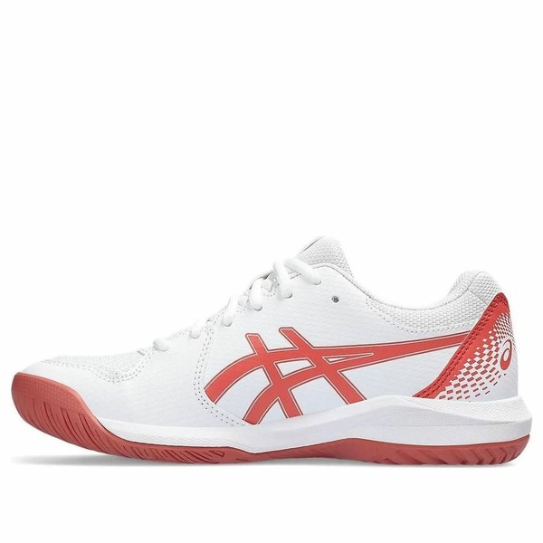 ASICS アシックス レディース スニーカー  【(WMNS) ASICS Gel-Dedicate 8 \u0027White Light Garnet\u0027 1042A237-100】  大きさ US_8.5(25.5糎)