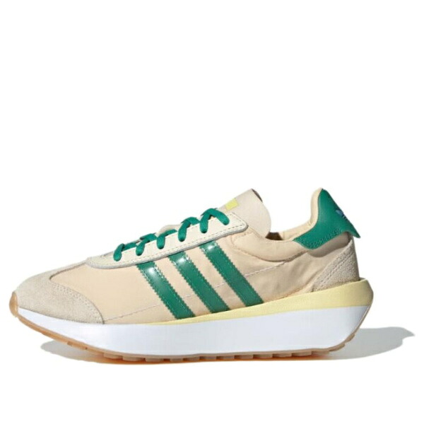 adidas アディダス レディース スニーカー  【(WMNS) adidas Originals Country XLG Shoes \u0027Beige Green\u0027 ID8335】  大きさ US_6(23.0糎)