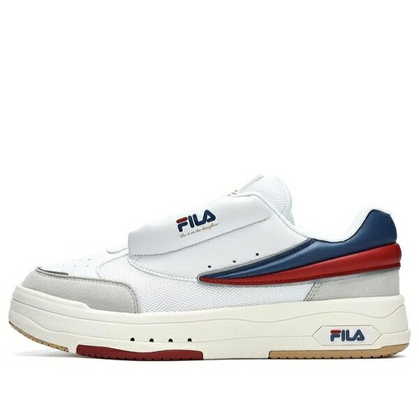 FILA フィラ レディース スニーカー 【(WMNS) FILA Mix Casual Shoes 'White Blue Red' F12W244201FWT】 サイズ US_7.5(24.5cm)｜asty
