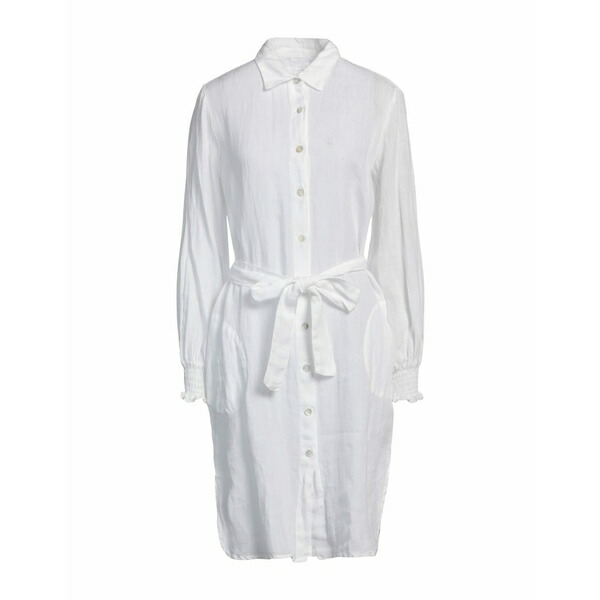 【送料無料】 120%リノ レディース ワンピース トップス Mini dresses White|asty