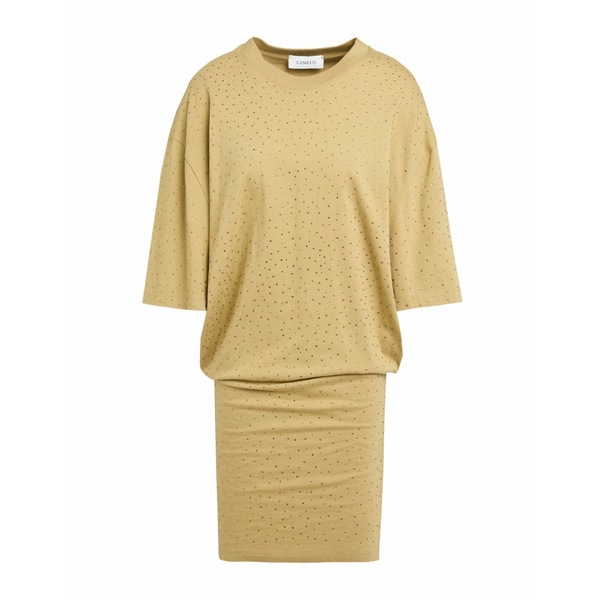 【送料無料】 ラネウス レディース ワンピース トップス Mini dresses Green