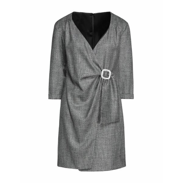 【送料無料】 ハニタ レディース ワンピース トップス Mini dresses Grey｜asty