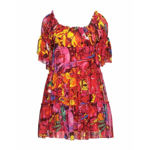 【送料無料】 アニエバイ レディース ワンピース トップス Mini dresses Red｜asty