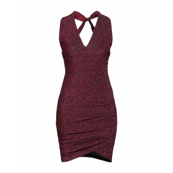 【送料無料】 アニエバイ レディース ワンピース トップス Mini dresses Red