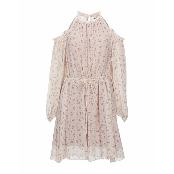 【送料無料】 セミクチュール レディース ワンピース トップス Mini dresses Beige
