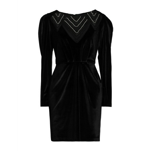 【送料無料】 ハニタ レディース ワンピース トップス Mini dresses Black