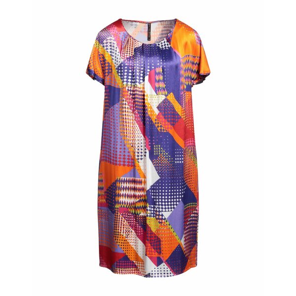 【送料無料】 マニラグレース レディース ワンピース トップス Mini dresses Orange