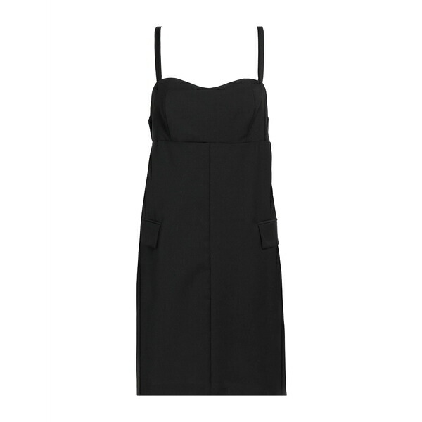 【送料無料】 エイト・ピーエム レディース ワンピース トップス Mini dresses Black