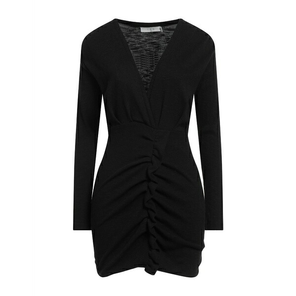 【送料無料】 イロ レディース ワンピース トップス Mini dresses Black｜asty