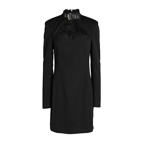 【送料無料】 モスキーノ レディース ワンピース トップス Mini dresses Black