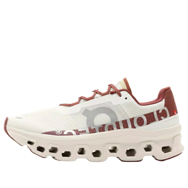On Running オン 駈けっくら レディース スニーカー  【(WMNS) On Running Cloudmonster \u0027Ivory Ruby\u0027 3WE10502508】  大きさ US_9(26.0糎)