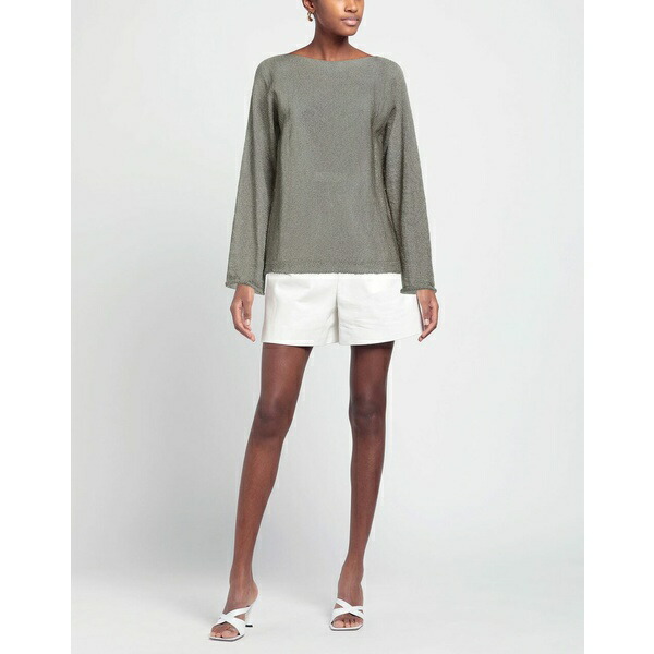 シリアルシール付 アルファス テューディオ ニットセーター アウター レディース Sweaters Acid green 通販 