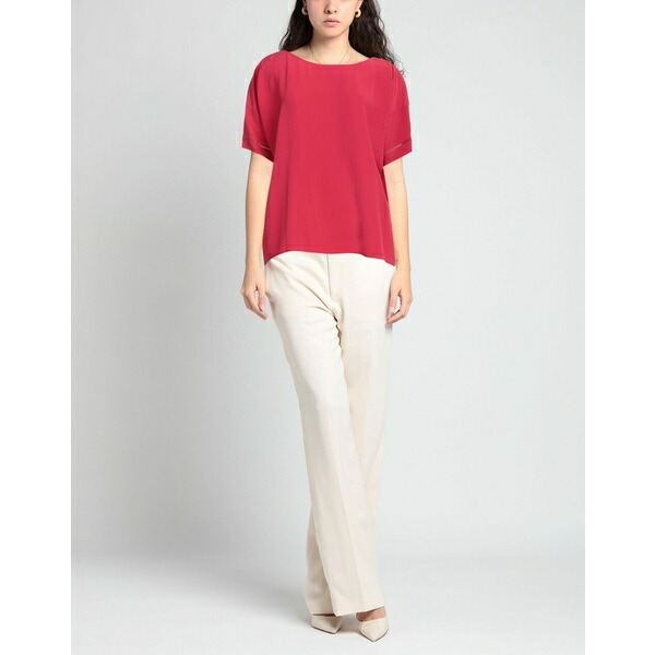 外箱不良宅配便送料無料 スオリ シャツ トップス レディース Blouses Red | aharaips.com