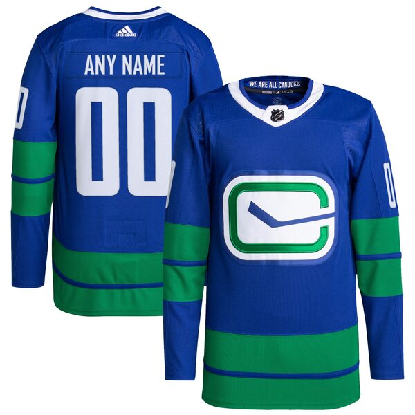 安値 アディダス メンズ ユニフォーム トップス Vancouver Canucks adidas Away Primegreen Authentic  Pro Custom Jersey White