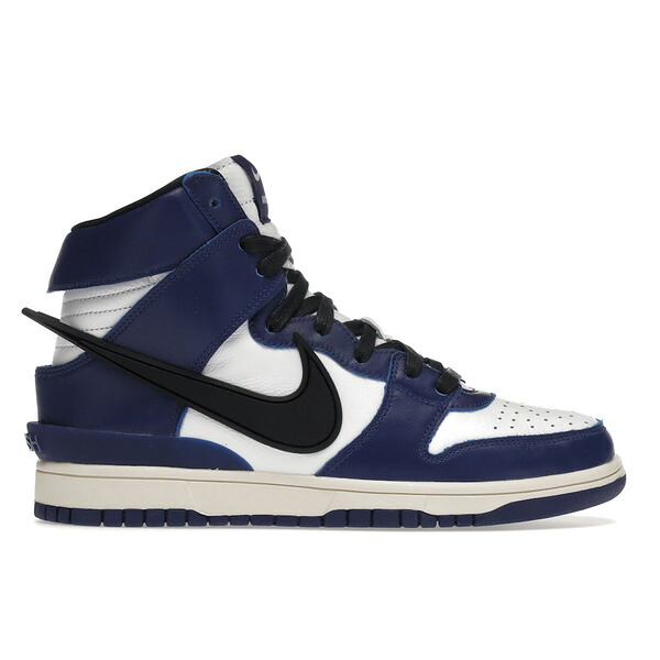 Nike ナイキ メンズ スニーカー 【Nike Dunk High AMBUSH Deep Royal】 サイズ US_10(28.0cm) Deep Royal Blue/White-Pale Ivory-Black｜asty