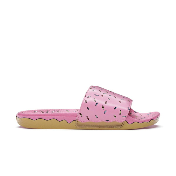 Vans バンズ メンズ スニーカー 【Vans Slide-On The Simpsons Donut】 サイズ US_9(27.0cm) Pink/Tan｜asty