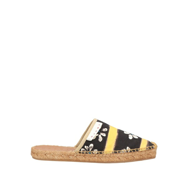 【送料無料】 マルニ レディース サンダル シューズ Espadrilles Black|asty