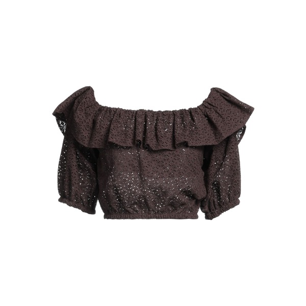 【送料無料】 パロッシュ レディース Tシャツ トップス Tops Brown