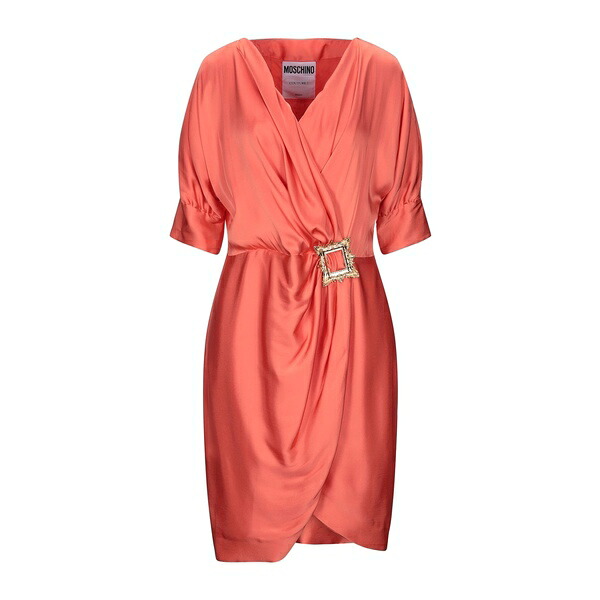 【送料無料】 モスキーノ レディース ワンピース トップス Mini dresses Orange