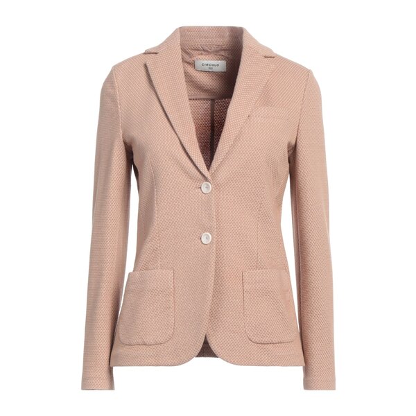 【送料無料】 チルコロ1901 レディース ジャケット＆ブルゾン アウター Blazers Beige