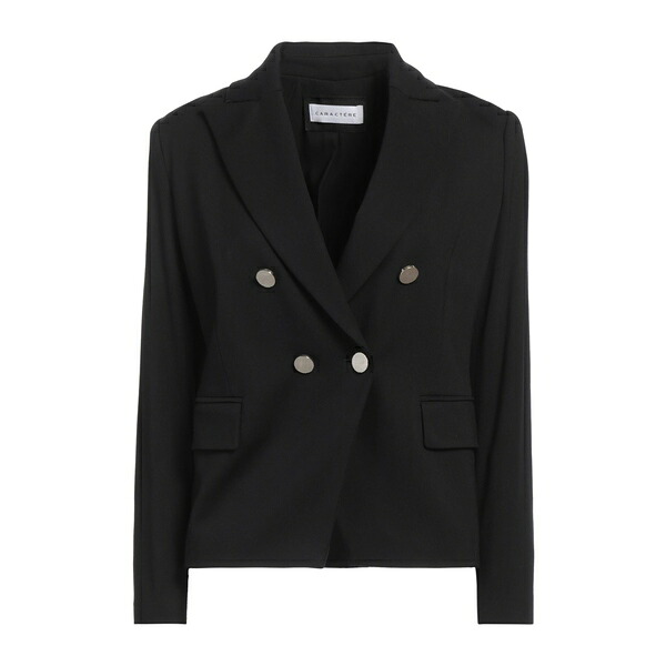 【送料無料】 キャラクター レディース ジャケット＆ブルゾン アウター Blazers Black