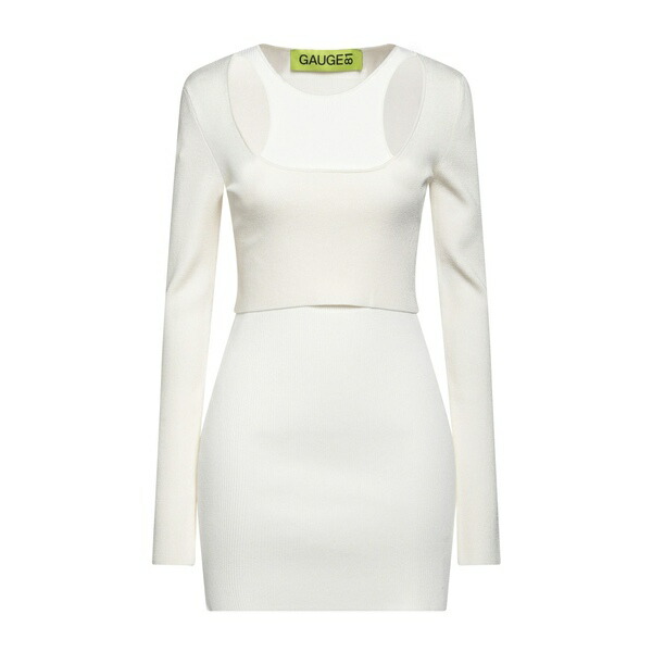 【送料無料】 ゲージ81 レディース ワンピース トップス Mini dresses White