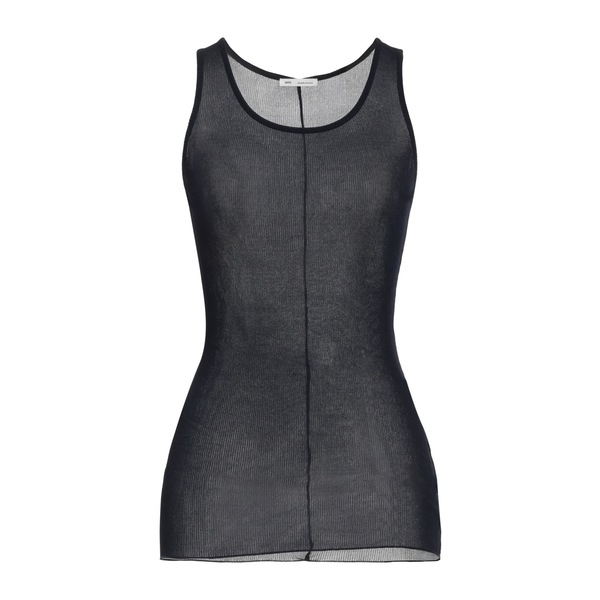 【送料無料】 アミ アレクサンドル マテュッシ レディース Tシャツ トップス Tank tops Blue