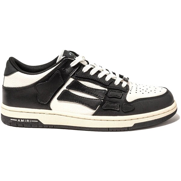 AMIRI アミリ メンズ スニーカー 【AMIRI Skel Top Low Black Off White】 サイズ US_7(25.0cm) Black/Off White｜asty