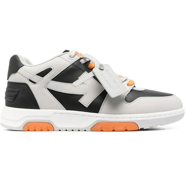 OFF-WHITE オフホワイト メンズ スニーカー  【OFF-WHITE Out of Office Sneaker Grey Black Orange】  サイズ US_10(28.0cm) Grey/Black/Orange