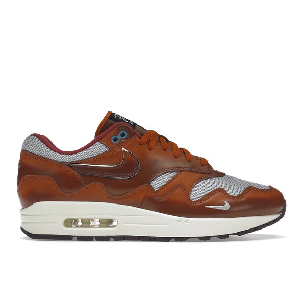 Nike ナイキ メンズ スニーカー 【Nike Air Max 1 Patta The Next Wave Dark Russett】 サイズ US_8.5(26.5cm) Dark Russet/Dark Russet-Metallic Silver｜asty