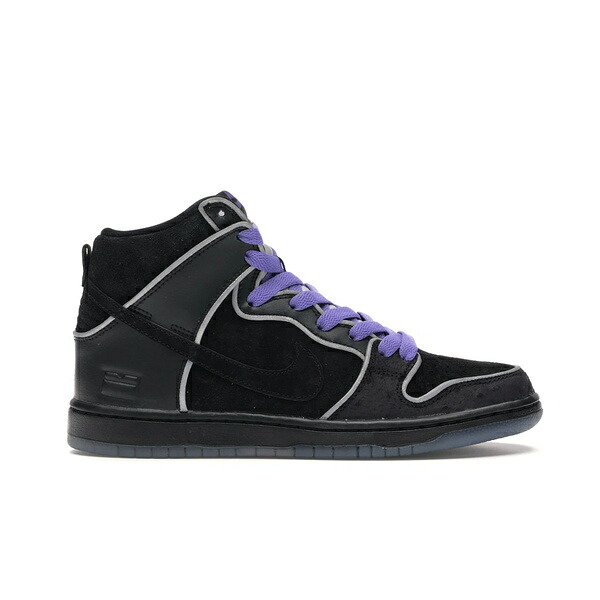 Nike ナイキ メンズ スニーカー 【Nike SB Dunk High Black Purple Box】 サイズ US_11(29.0cm) Black/Black-White-Purple Haze｜asty