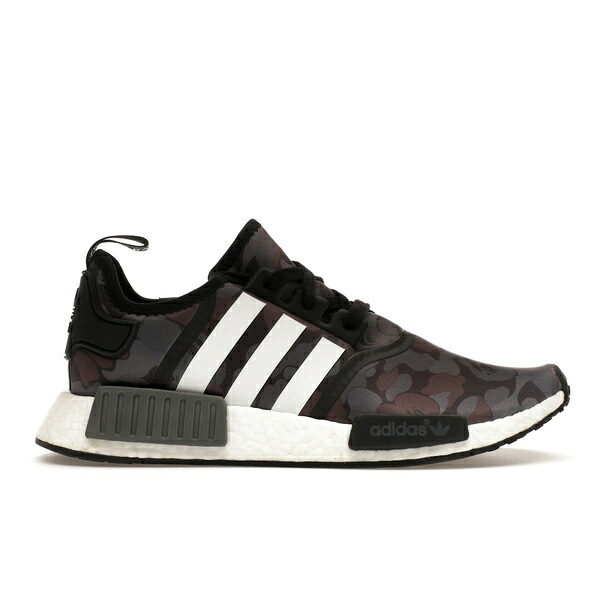 adidas アディダス メンズ スニーカー 【adidas NMD R1 Bape Black Camo】 サイズ US_5(23.0cm) Black/Grey