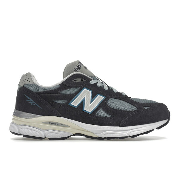 New Balance ニューバランス メンズ スニーカー 【New Balance 990v3 MiUSA Kith Steel Blue】 サイズ US_9.5(27.5cm) Steel Blue/Grey 76,890円