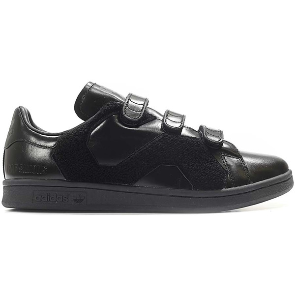 adidas アディダス メンズ スニーカー 【adidas Stan Smith Raf Simons Comfort Badge Black】 サイズ US_5(23.0cm) Core Black/Core Black/Core Black
