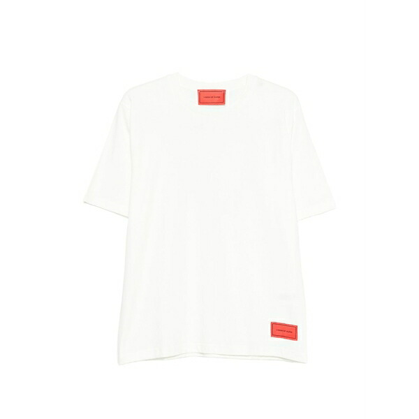 ヴィジョン・オブ・スーパー メンズ Tシャツ トップス Logo-detail t-shirt White|asty