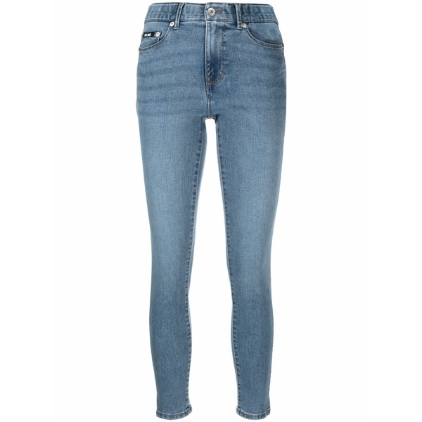 ダナ キャラン ニューヨーク州 レディース ジーンズズボン下 ボトムス Bleeker skinny jeans Blue パンツ-ボトムス