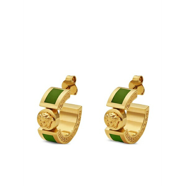 ヴェルサーチ メンズ ピアス・イヤリング 付属物 Medusa greca earrings Gold