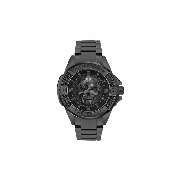 フィリップ飾り気の無い メンズ ウオッチ 付属品 The skull 44粍 Black