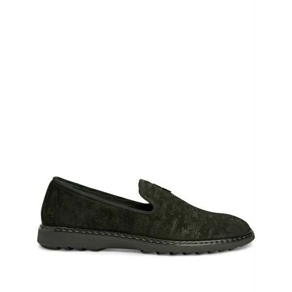 ジュゼッペザノッティ メンズ スリッポン・ローファー シューズ G-flash loafers  Black