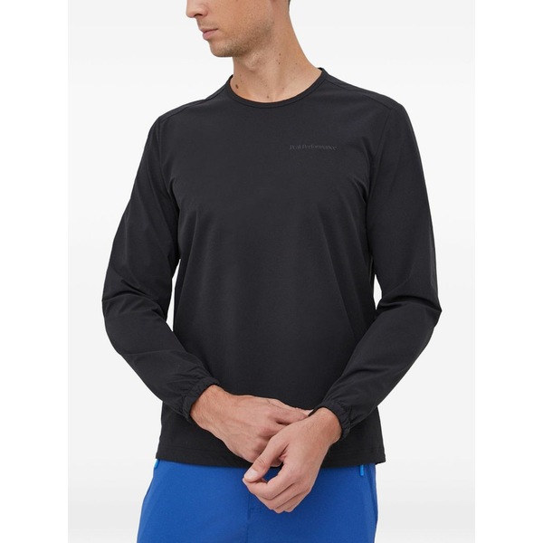 ピークパフォーマンス メンズ パーカー・スウェットシャツ アウター Long-sleeve sweatshirt Black|asty