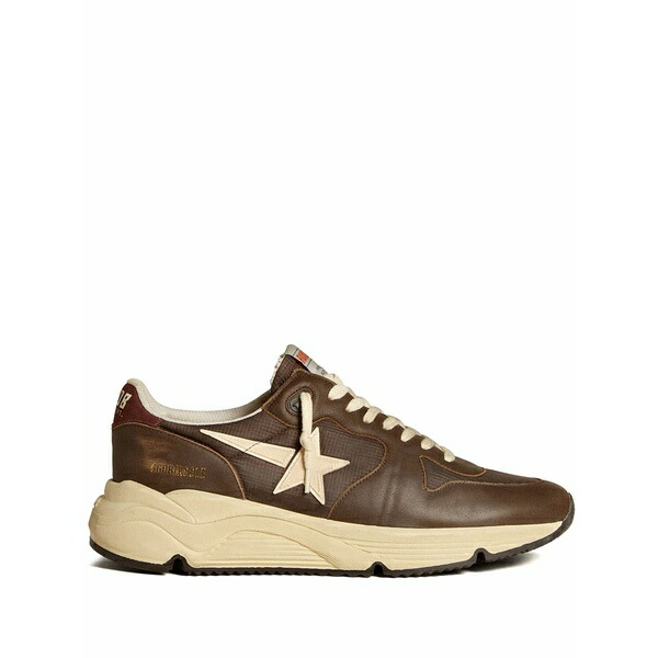 ゴールデングース メンズ スニーカー シューズ Running sole sneakers Brown｜asty