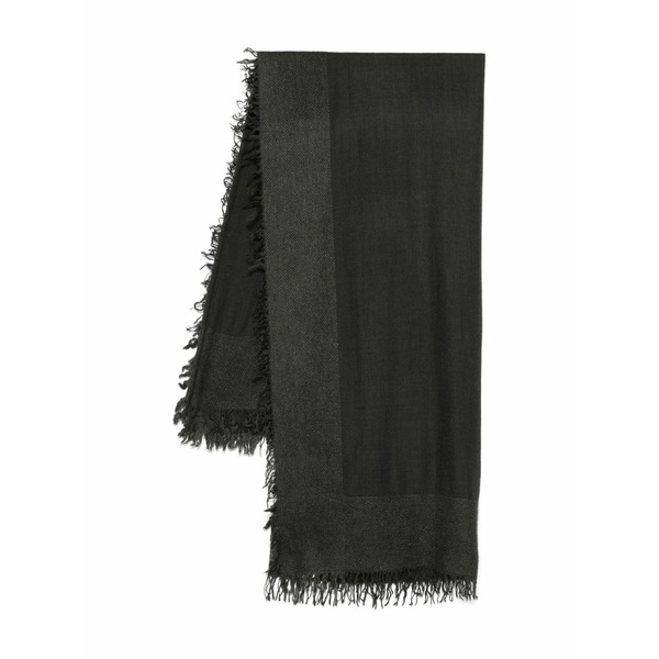 ファリエロ サルティ レディース えり巻き・袈裟・えり巻き 付属物 Isadora fringed scarf Black