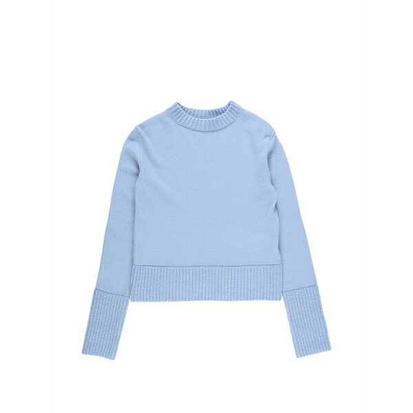 サカイ レディース 編み物\u0026スウェーター アウター Wool sweater Blue