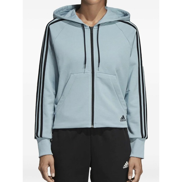 アディダス レディース パーカー・スウェットシャツ アウター Stadium 3-stripes zip-up \
