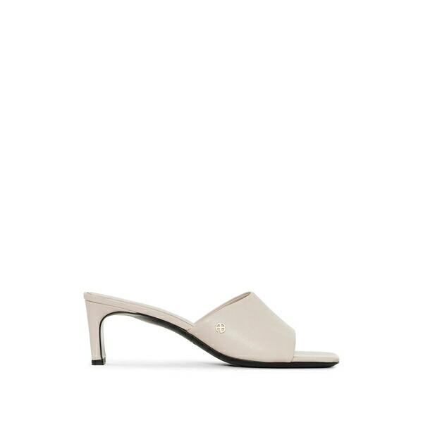 アニービン レディース サンダル シューズ Jayden logo-detail mules Neutrals｜asty