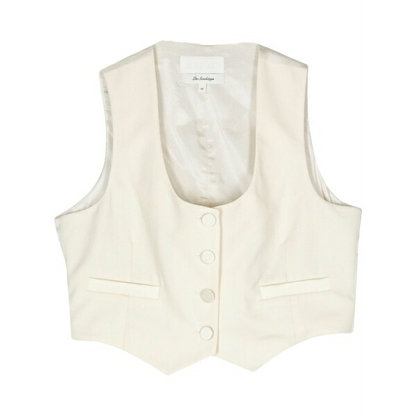 ラシル レディース 上衣＆上衣 アウター Tony waistcoat  Neutrals