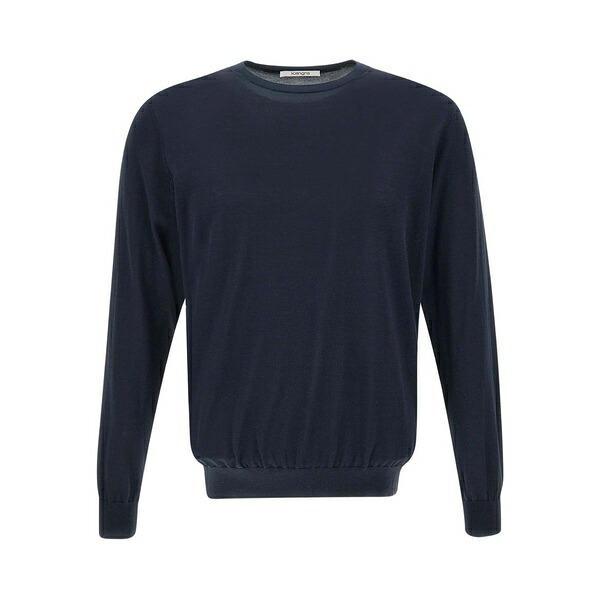 カングラ  メンズ ニット\u0026セーター アウター Crew-neck sweater Blue