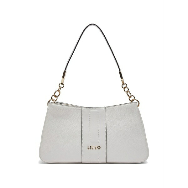 リュージョー レディース ショルダーバッグ バッグ Logo-lettering shoulder bag White|asty